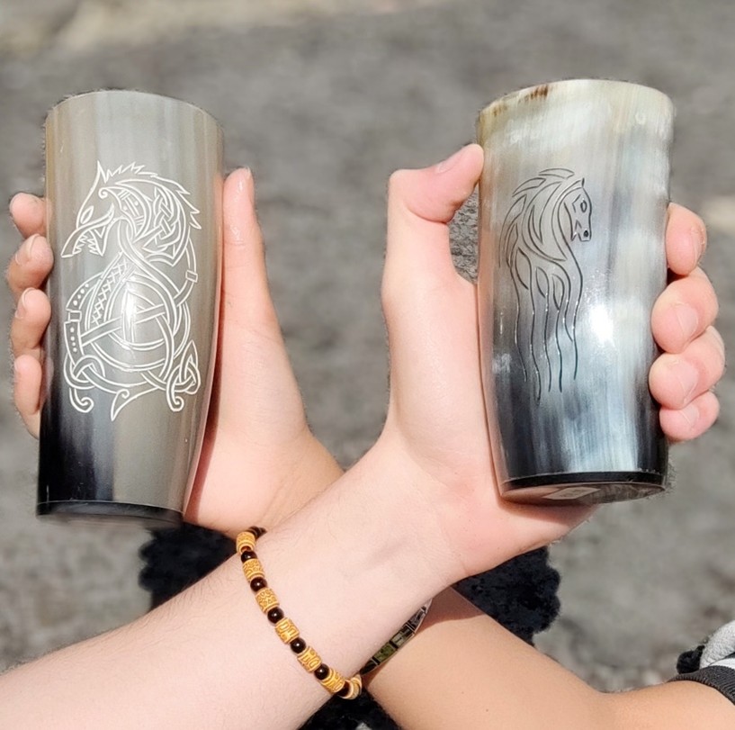 horn cups
